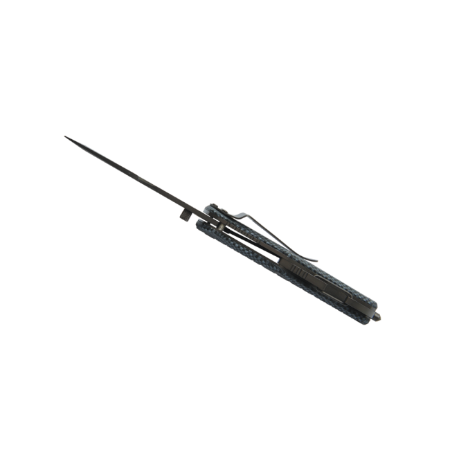 Couteau de sécurité EMERGENCY façon carbone - Baladéo