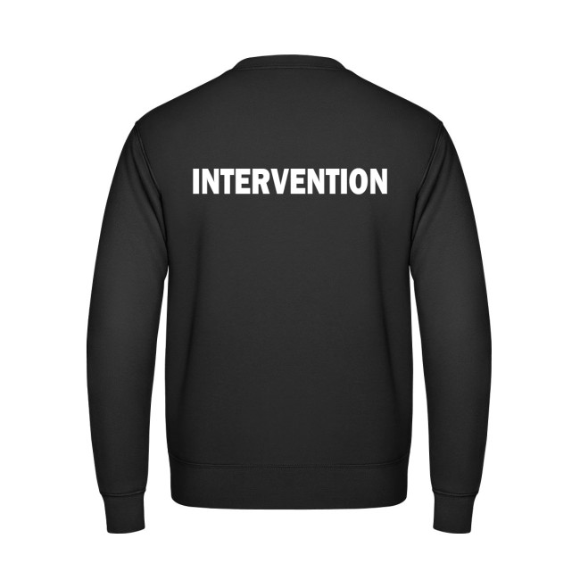 Sweat INTERVENTION noir - Vetsecurite Sweat INTERVENTION noir - Vetsecurite