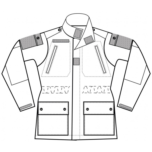 Militaire gevechtsvest Fighter 2.0 Cam CE - TOE