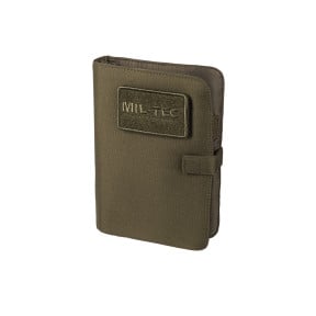 Carnet de note rembourré Petit Format Vert OD - Miltec
