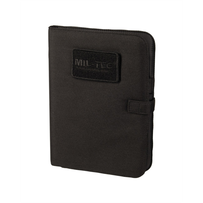 Carnet de notes rembourré Format Moyen Noir - Miltec