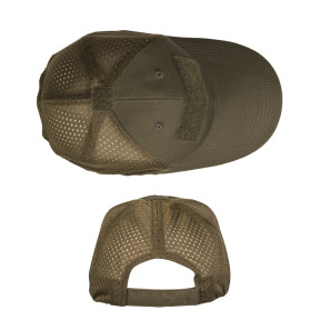Casquette Base-Ball filet Vert OD - Miltec