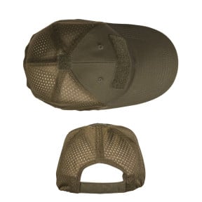 Casquette Base-Ball filet Vert OD - Miltec