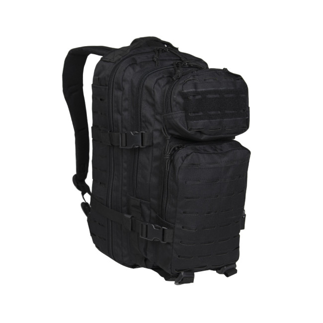 Sac à dos US ASS.PACK laser Cut Noir - Miltec