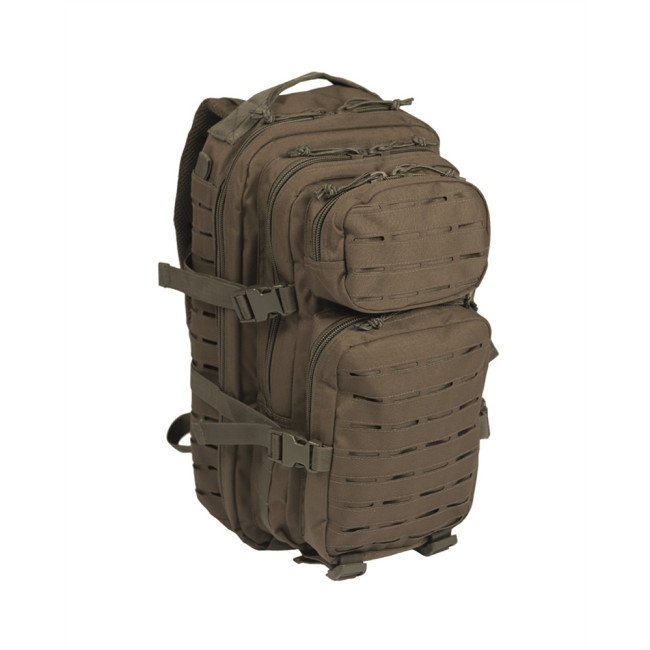 Plecak US ASS.PACK laser Cut 20L Zielony OD - Miltec