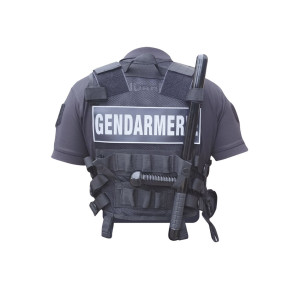 Gilet Force Intervention avec Holster - Patrol Equipement