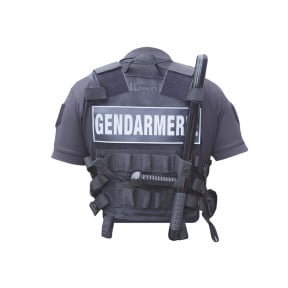 Gilet Force Intervention avec Holster - Patrol Equipement