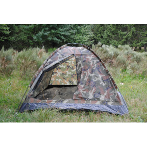 Tente Bi-place woodland - Miltec