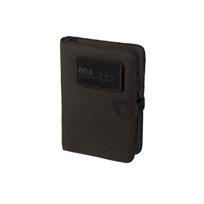 Carnet de notes rembourré Petit Format Noir - Miltec