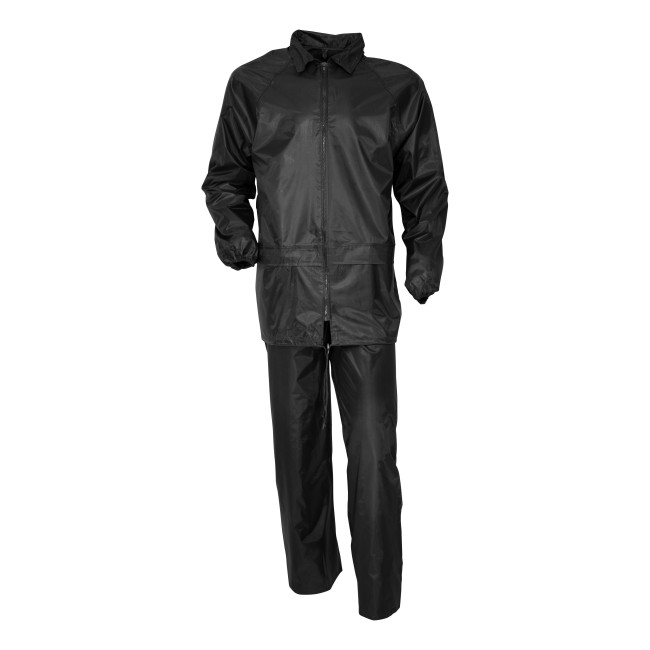 Tenue de pluie Noire - CityGuard Tenue de pluie Noire - CityGuard