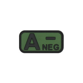 Blutgruppe A- Patch Grün OD - JTG