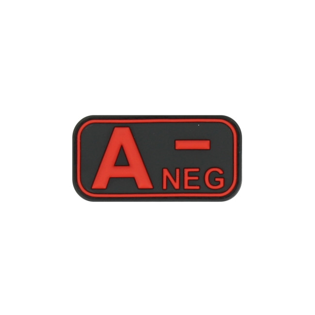 Patch groupe sanguin A- Rouge - JTG Patch groupe sanguin A- Rouge - JTG