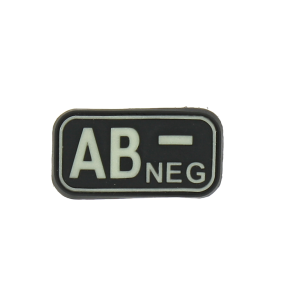Blutgruppe AB- Patch Photolumineszierend - JTG