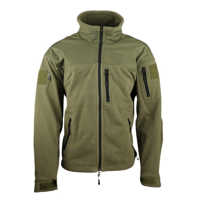 DEFENDER TACTICAL Fleecejacke OD Grün - Kombat Tactical