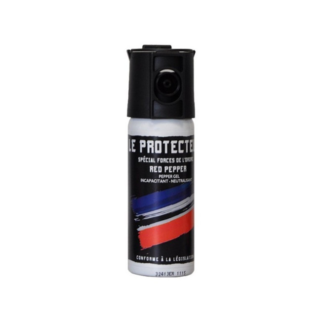 Aérosol de défense Gel Poivre PEPPER 50ml - Le Protecteur