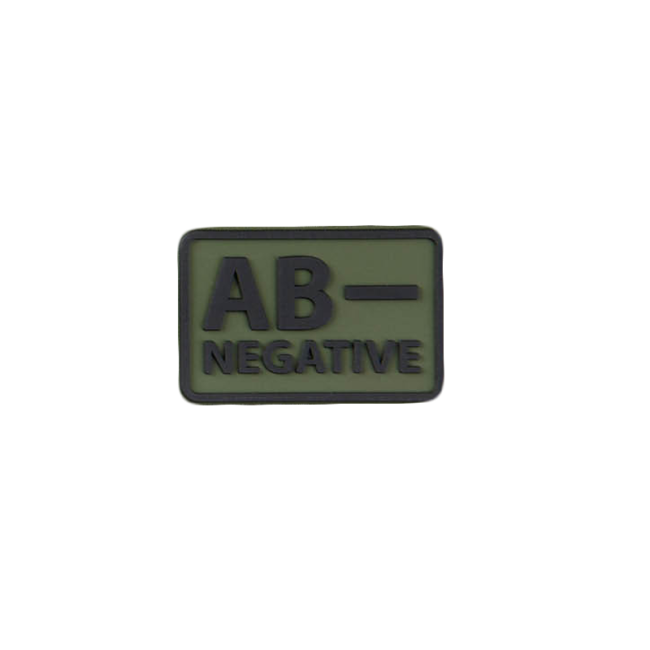 Bloedgroep AB- Patch Groen OD - Helikon