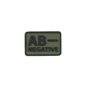Bloedgroep AB- Patch Groen OD - Helikon