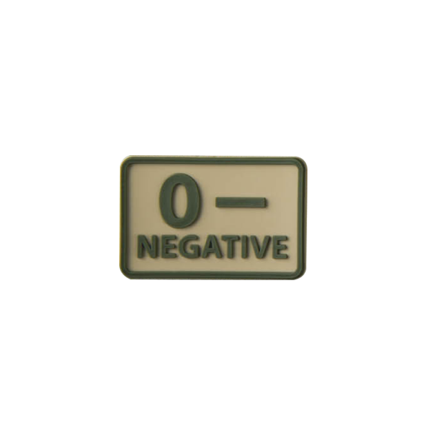 Bloedgroep patch O- Coyote - Helikon