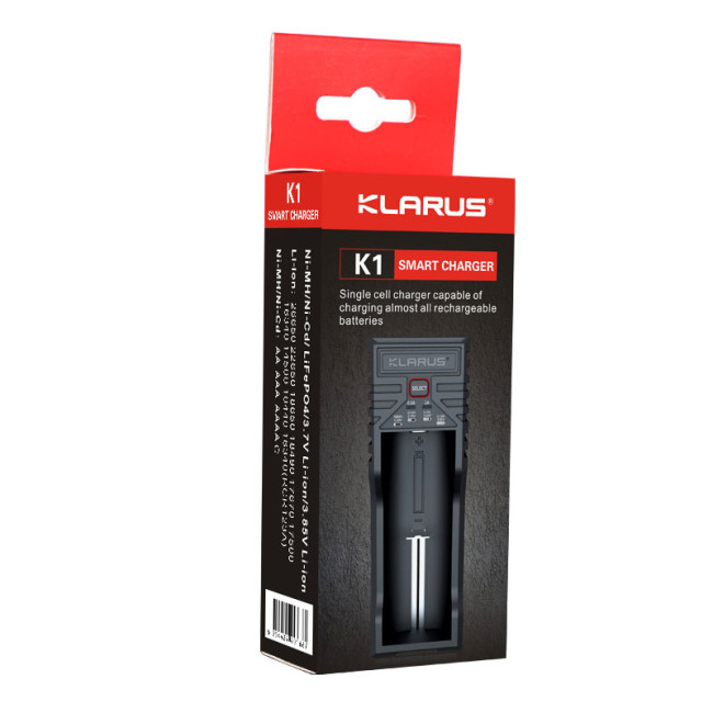 Oplader voor oplaadbare batterij - Klarus