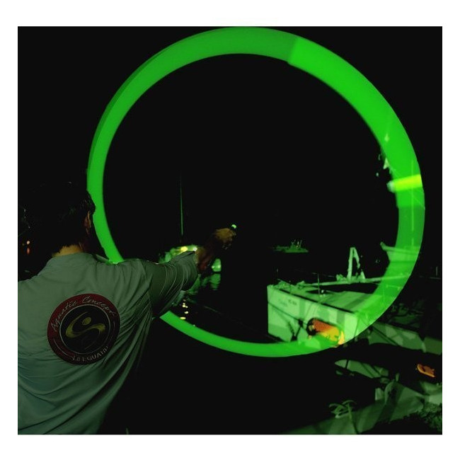 Bâton lumineux vert 8 heures - Cyalume