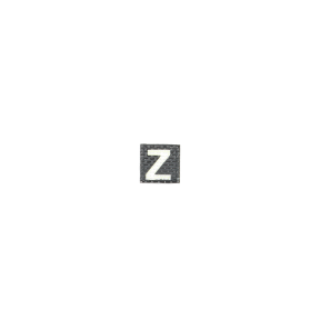 Fotoluminescente velcro patch letter Z