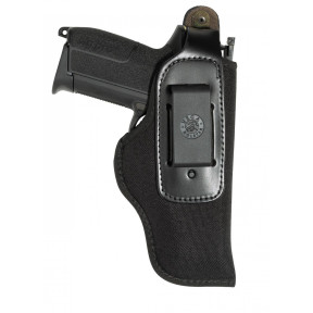 Coldre ambidextro discreto interno em cordura IA265 - Preto - Vega Holster