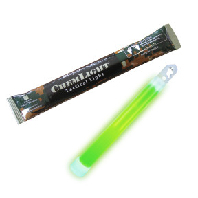 Pałeczka świetlna ChemLight® 15cm (12 godzin) - Zielona - Cyalume