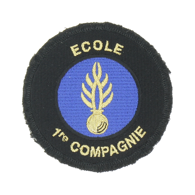 Écusson brodé Gendarmerie 1re Compagnie d'instruction des Eleves Gendarmes