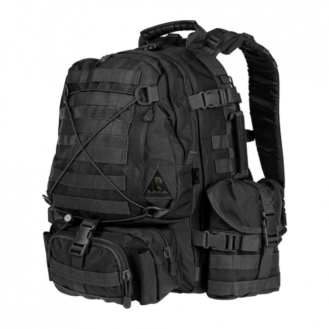 Rucksack Cougar 45L Schwarz - Ares