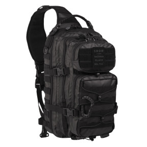 Assault One Strap Tactical 29L Zwart Tas - Miltec