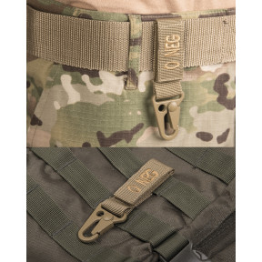 Taktischer Schlüsselanhänger Blutgruppe O- Coyote - Miltec
