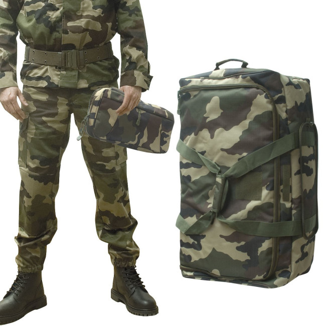 Cargo-Tasche mit 3 Rädern 120L Camo CE - Patrol