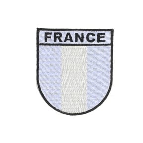 Armabzeichen FRANKREICH niedrige Sichtbarkeit grau