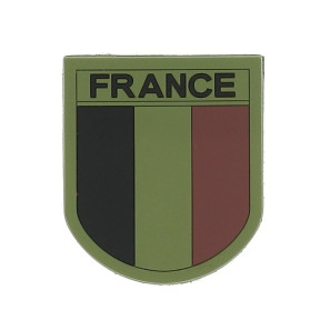 Silikon-Abzeichen FRANKREICH niedrige Sichtbarkeit - Patrol