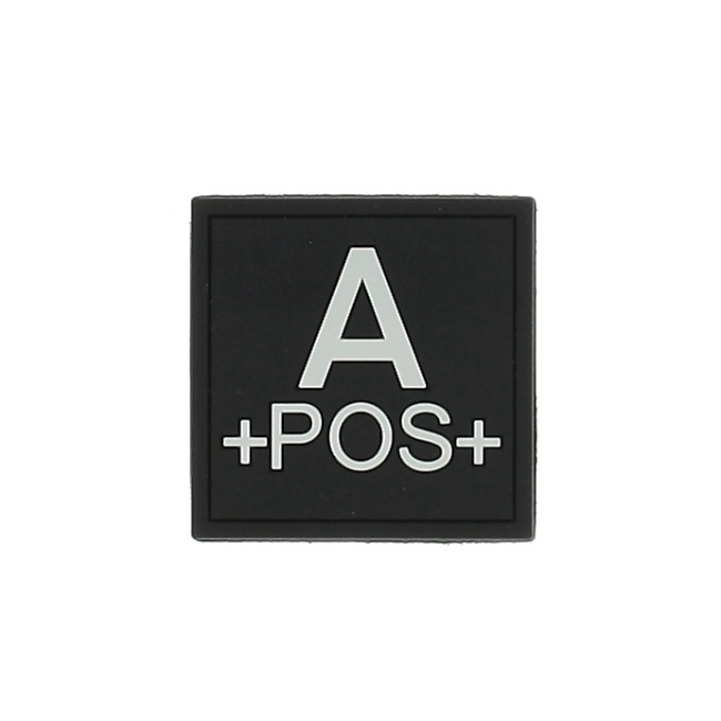 Patch silicone A+ Noir - Patrol Patch silicone A+ Noir - Patrol
