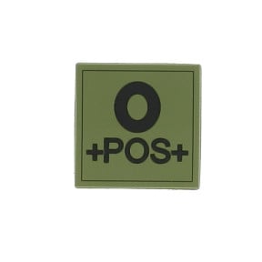 Patch silicone O+ vert Armée - Patrol