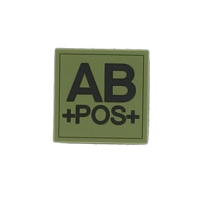 Naszywka silikonowa AB+ Zielona Armia - Patrol