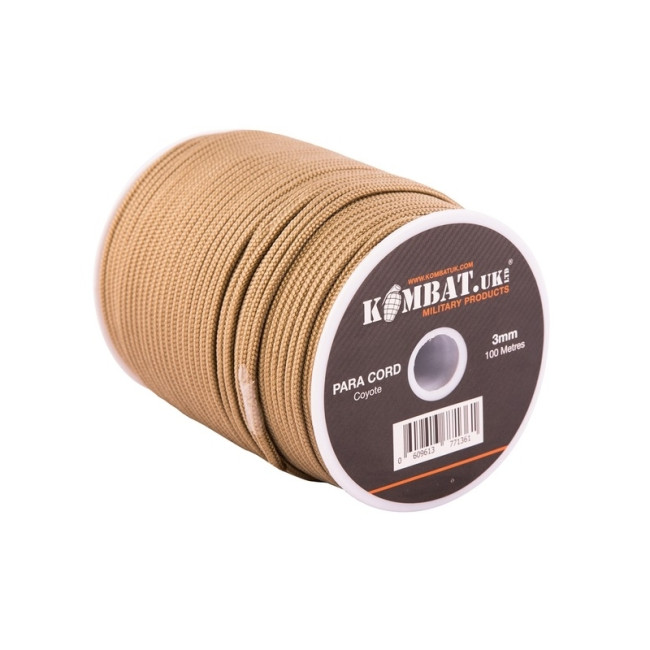 Rouleau de corde 100m Coyote - Kombat Tactical