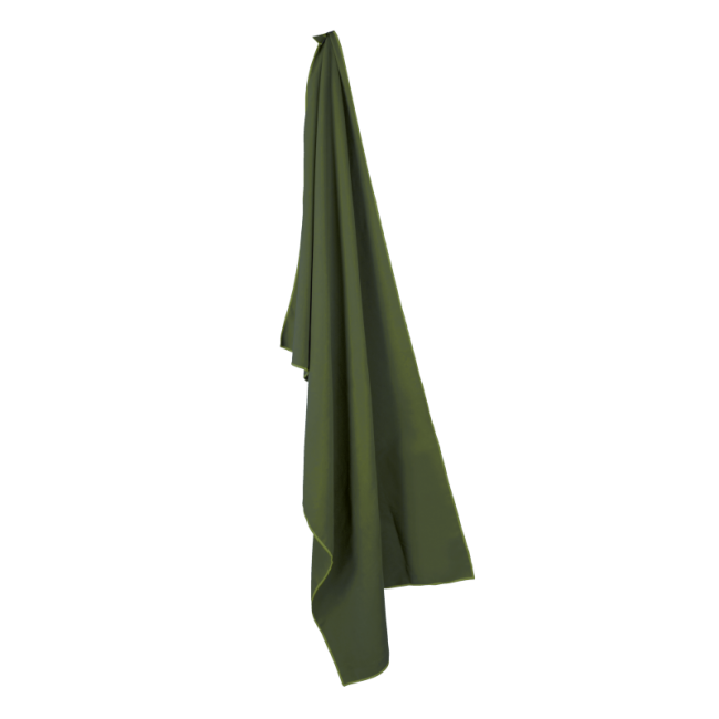 Serviette microfibre 40 x 80 cm Vert OD - Highlander