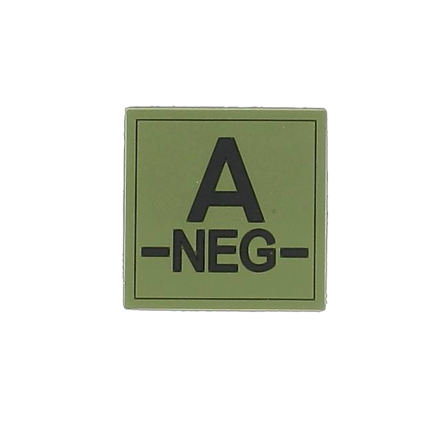 Siliconen patch A- Legergroen - Patrol