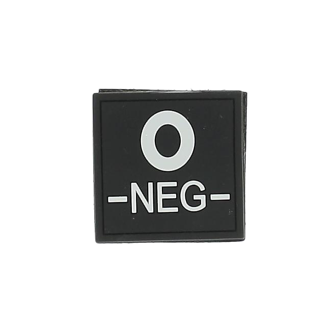 Patch silicone O- Noir - Patrol Patch silicone O- Noir - Patrol