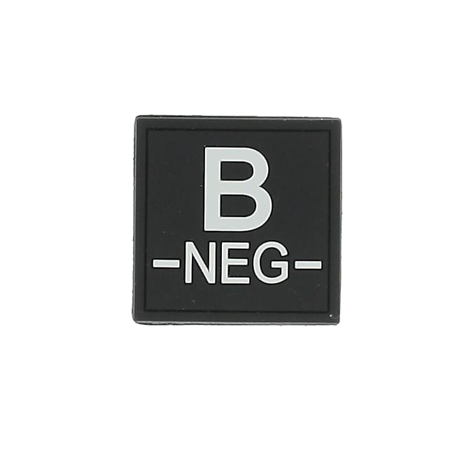 Patch silicone B- Noir - Patrol