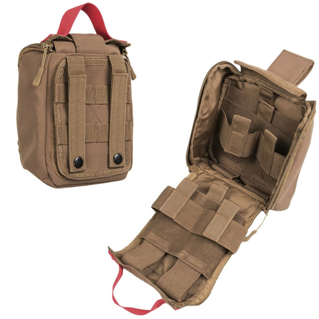 IFAK laser cut coyote zak - Miltec