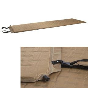 Opblaasbare thermo gegolfde matras coyote - Miltec