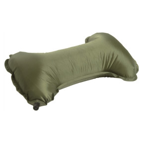 Appui-tête gonflable vert olive