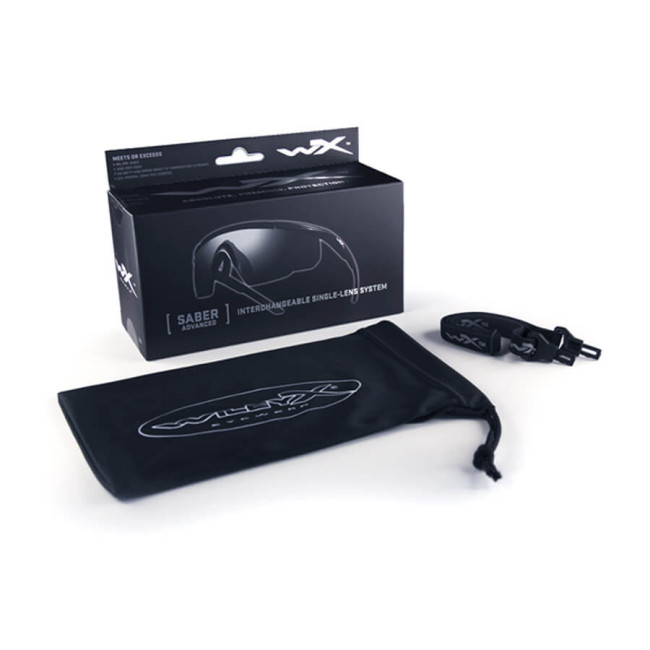Okulary Saber ADV Smoke/Clear/Rust Matte Black Frame - Wiley X