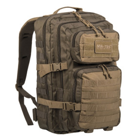 Plecak US Assault Pack LG zielony/coyote - Miltec