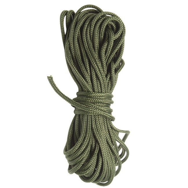 Multi-gebruik touw 3 mmx15 m olijfgroen - Miltec