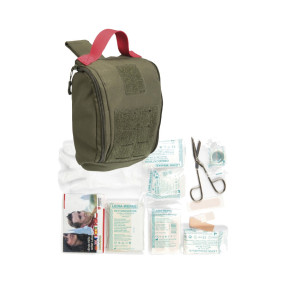 Poche IFAK laser cut Verte Olive complète - Miltec