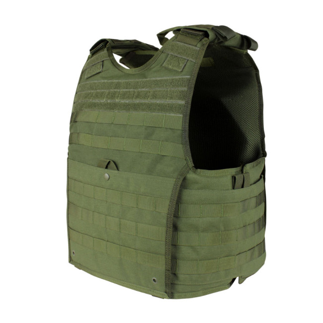 EXO plaatdrager vest olijfgroen - Condor